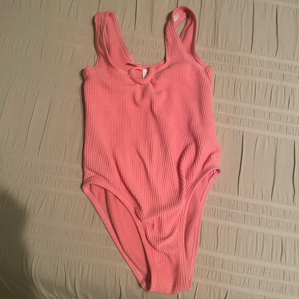Zara Pink Kids One Piece Swimsuit